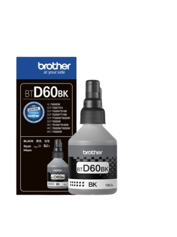 Tinta Printer Ink Cartridge Brother BT-D60BK Black